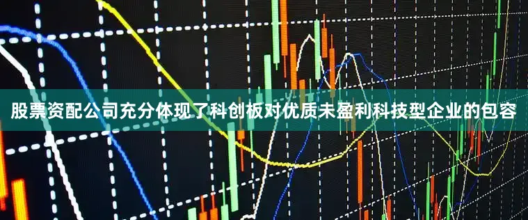 股票资配公司充分体现了科创板对优质未盈利科技型企业的包容